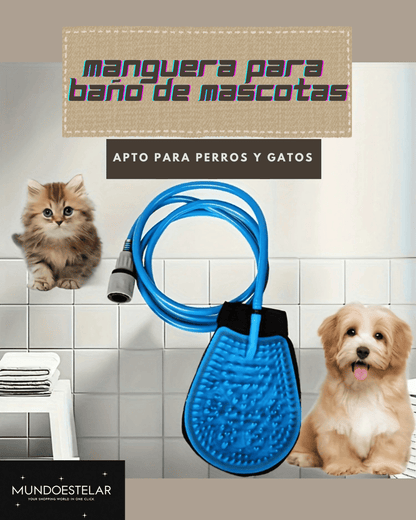 MANGUERA DE DUCHA PARA MASCOTAS